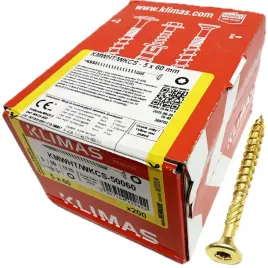 wkrety-do-drewna-uniwersalne-wkcs-50x60-stozek-tx25-zolte-200szt-wkretmet