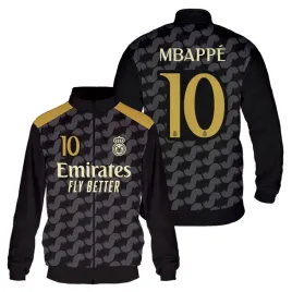 mbappe-bluza-dziecieca-rozpinana-czarna-nr-10-rozmiar-152
