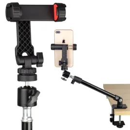 zestaw-do-livestreamow-statyw-biurkowy-glowica-adapter-do-smartfona