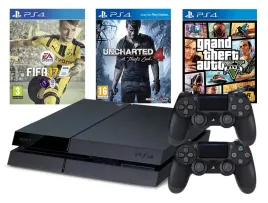 mega-zestaw-konsola-sony-playstation-4-500gb-2-pady-sony-zestaw-gier