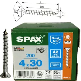 wkrety-nierdzewne-spax-a2-z-pelnym-gwintem-40-x-30-200szt