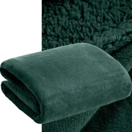 koc-narzuta-dwustronny-premium-150-x-200-cm-ciemny-zielony