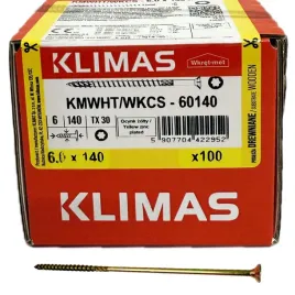 wkrety-do-drewna-uniwersalne-wkcs-60x140-stozek-tx30-zolte-100szt-wkretmet