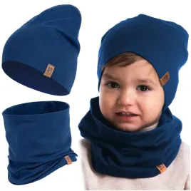 czapka-dziecieca-wiosenna-jesienna-komin-komplet-bawelna-dla-dzieci-48-56