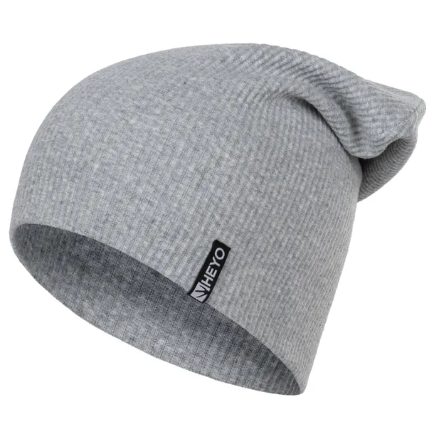 CZAPKA MĘSKA WIOSENNA JESIENNA PRZEJŚCIOWA HEYO BEANIE KRASNAL BAWEŁNIANA
