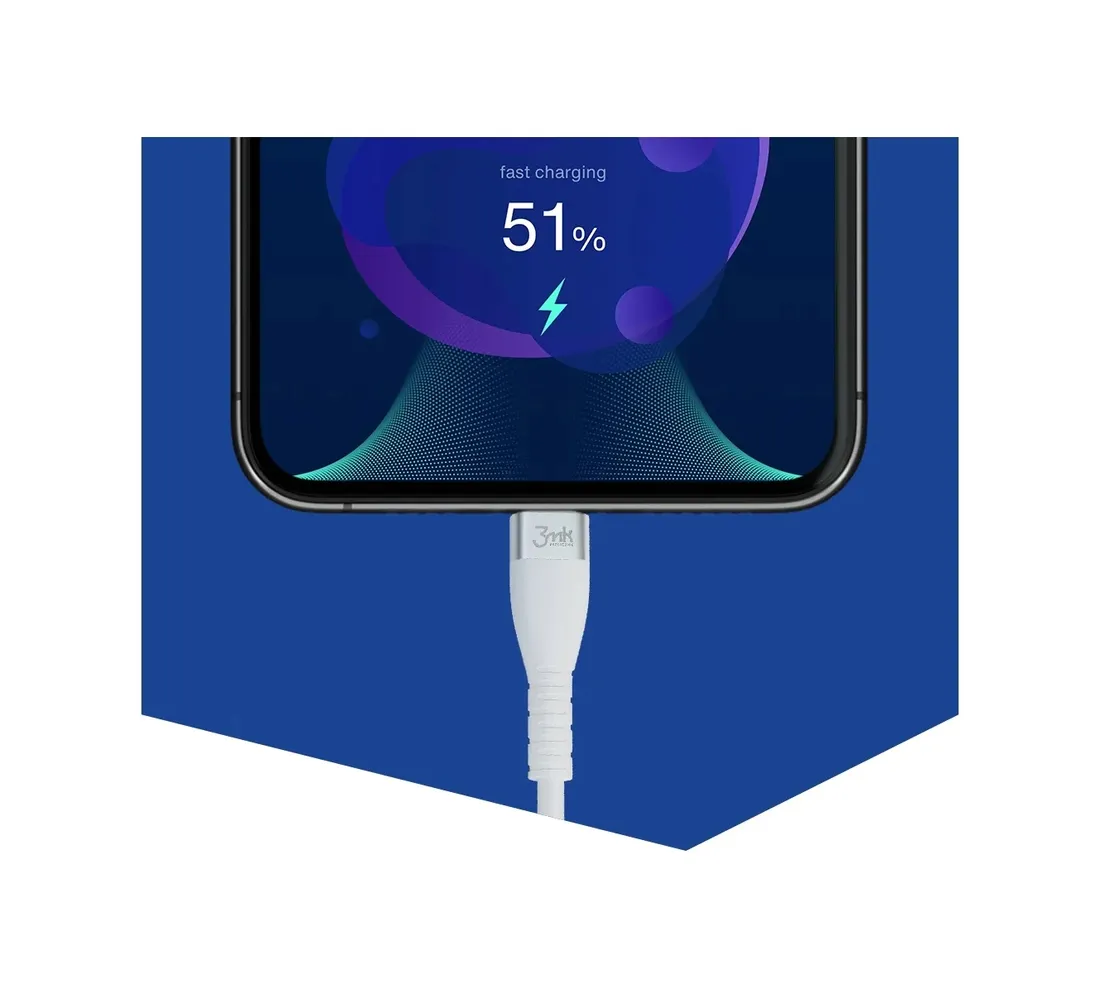 kabel-3mk-usb-typ-c-apple-lightning-1-m-bialy-kolor-bialy