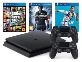mega-zestaw-konsola-sony-playstation-4-slim-1-tb-2-pady-sony-gry