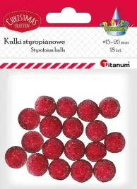 kulki-styropianowe-krysztalowe-czerwone-15-2-cm-titanum
