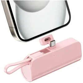 powerbank-5000mah-10-5w-maly-kieszonkowy-power-bank-usb-c-lightning-rozowy