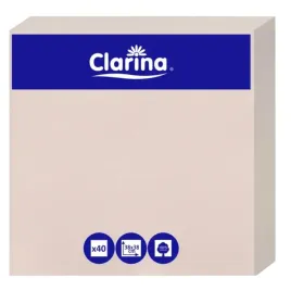 clarina-serwetki-skladane-ecru-dwuwarstwowe-38x38cm-40-sztuk