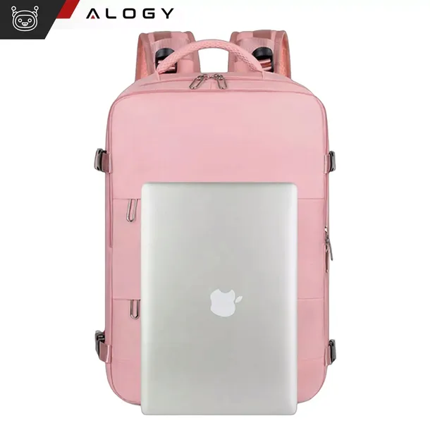 alogy-plecak-miejski-rozowy-waga-z-opakowaniem-0-7-kg