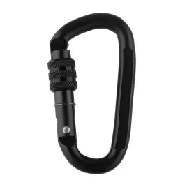 m-tac-metalowy-duzy-10cm-karabinczyk-z-nakretka-blokada-d-hook-black-czarny