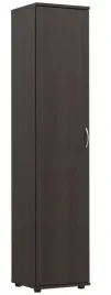 regal-biurowy-s31-kasztan-wenge-z-drzwiczkami-lewostronnymi-185x40x38-cm