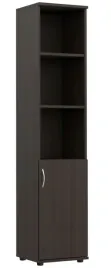 regal-biurowy-s18-kasztan-wenge-z-drzwiczkami-185x40x38-cm-prawostronny