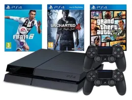 mega-zestaw-konsola-sony-playstation-4-1tb-2-pady-sony-zestaw-gier