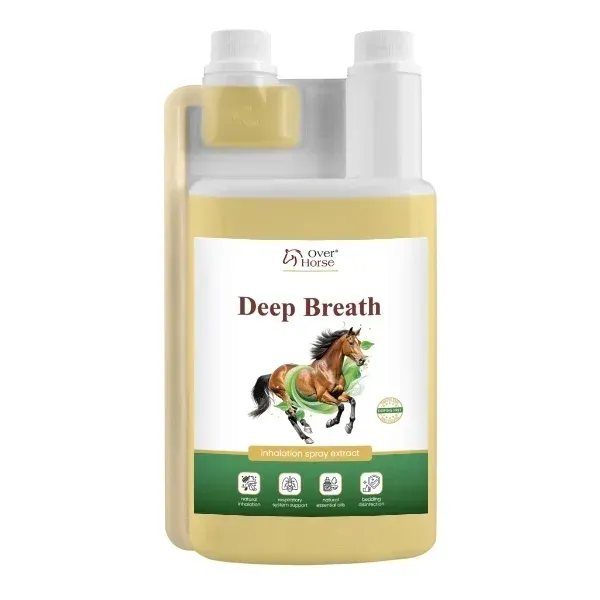 Suplement na drogi oddechowe dla koni Over Horse DeepBreath 1000ml