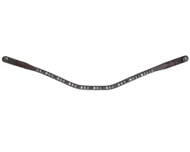 naczolek-dla-konia-presteq-shinebright-brazowy-szaroniebieski-full