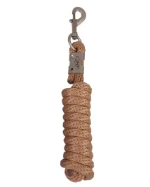 uwiaz-qhp-leadrope-luksusowy-2m-bezowy-z-klasycznym-karabinczykiem-snap