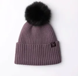 czapka-zimowa-horze-nele-25aw-z-odpinanym-pomponem-flint-purple-fioletowa