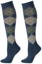 skarpetki-jezdzieckie-harry-s-horse-puk-25aw-niebieskie-khaki-35-38