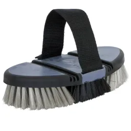 szczotka-dla-konia-start-flexibrush-elastyczna-szara