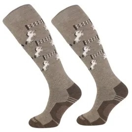 skarpetki-jezdzieckie-mondo-calza-white-horses-brazowe-m-39-42