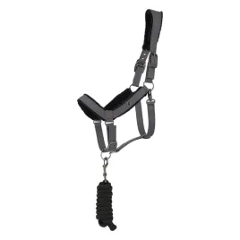 kantar-dla-konia-qhp-sensisoft-z-uwiazem-anatomiczny-podszywany-szary-cob