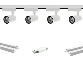 4-x-lampy-oswietlenie-7w-biale-1-fazowe-szyna-2-x-1m-lacznik-premium