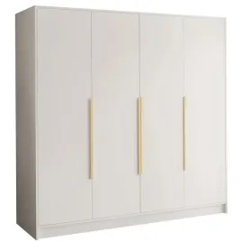 szafa-do-przedpokoju-200-cm-lesto-biala-na-ubrania-z-polkami-i-drazkiem