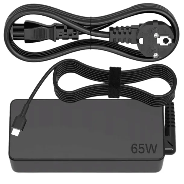 Zasilacz ładowarka do laptopa komputera UNIWERSALNA USB-C uniwersalna 65W