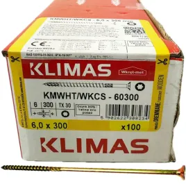 wkrety-do-drewna-uniwersalne-wkcs-60x300-stozek-tx30-zolte-100szt-wkretmet