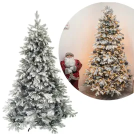 biala-gesta-sztuczna-napruszana-choinka-pe-180-cm-osniezona-szron-snieg