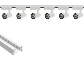 biale-punkty-swietlne-szynowe-6-x-7w-led-szynoprzewod-200-cm-do-kawiarni