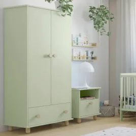 szafa-dwudrzwiowa-z-szuflada-lumi-mietowa