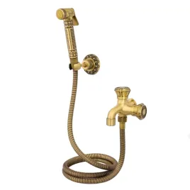 bateria-bidetowa-natynkowa-antyczny-mosiadz-kamelia