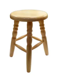 taboret-stolek-kuchenny-drewniany-okragly-sosna-naturalna-lakierowana