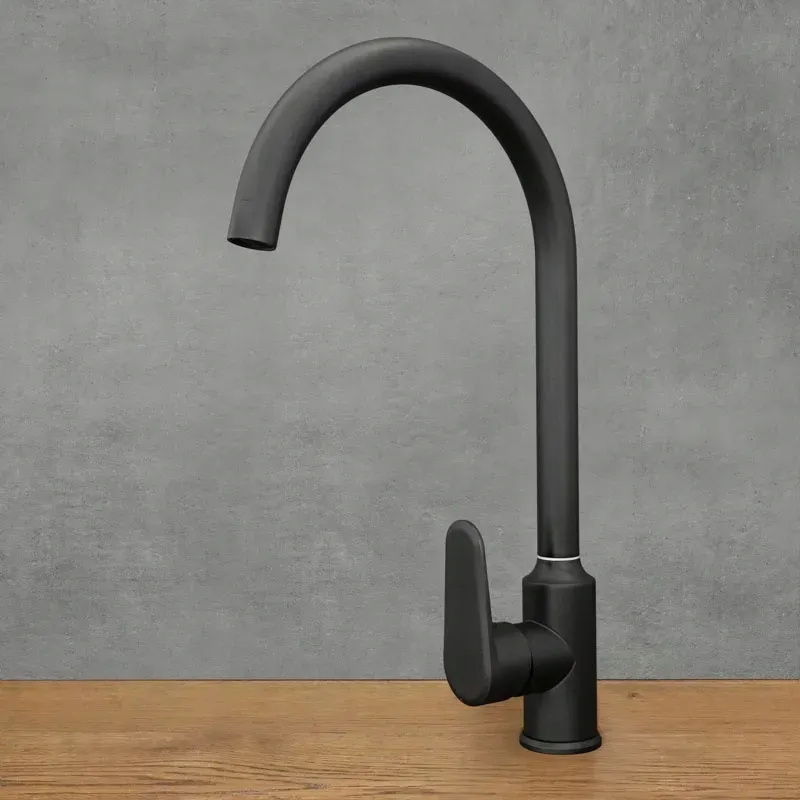 bateria-kuchenna-stojaca-czarna-plain-stan-nowy