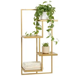 kwietnik-loft-metalowy-wiszacy-4-polki-produkt-polski-premium-kolor-zloty