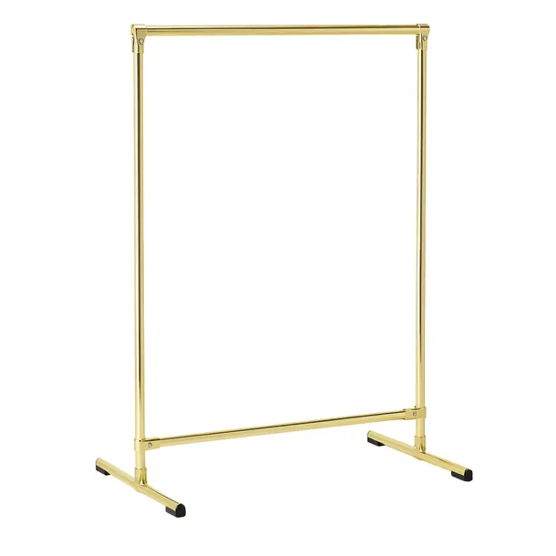 STOJAK ODZIEŻOWY ZŁOTY 150x150cm SKLEP GARDEROBA BUTIK WIESZAK GOLD c1
