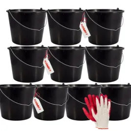 10x-wiadro-budowlane-plastikowe-gospodarcze-z-podzialka-5l-wampirki-gratis