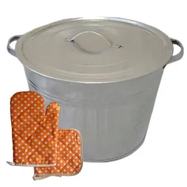 kociol-25l-garnek-metalowy-ocynkowany-pokrywa-i-sitko-rekawica-gratis