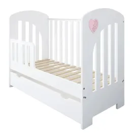 lozeczko-2w1-heart-120x60-z-szuflada-i-barierka-roz