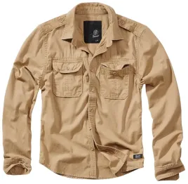 koszula-brandit-vintage-shirt-longsleeve-camel-xl