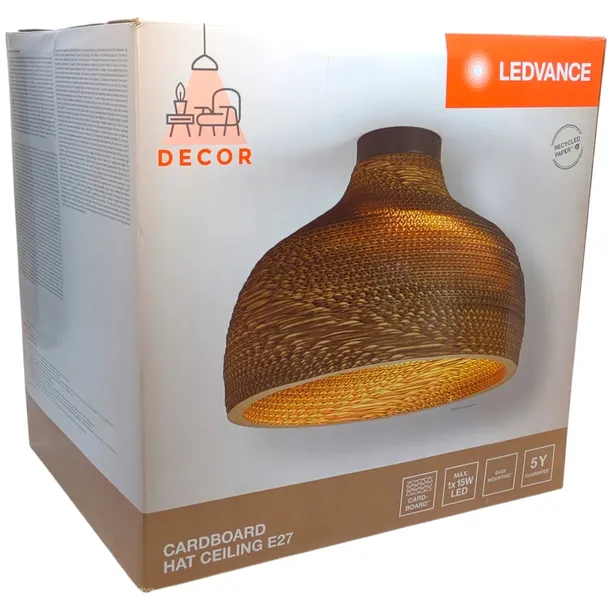oprawa-led-dekoracyjna-ledvance-decor-hat-brazowa-e27