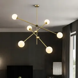 lampa-wiszaca-ledmoon-zlota-niz-12-punkty-swiatla-g9