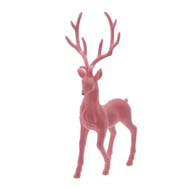 rozowy-welurowy-renifer-xl-stojaca-figurka-swiateczna-na-prezent-55-cm
