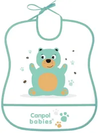 canpol-sliniak-miekki-ceratka-kieszonka-mis-turkus-woddoodporny-elastyczny