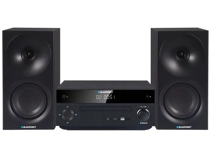 Mikrowieża Blaupunkt MS30.2BT 50W CD BT AUX USB czarna