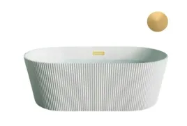 wanna-wolnostojaca-akryl-brillante-luna-oval-ryflowana-160x75cm-zloty-korek