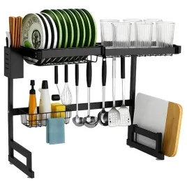 suszarka-dwu-poziomowa-ociekacz-do-naczyn-na-naczynia-z-uchwytem-na-deske